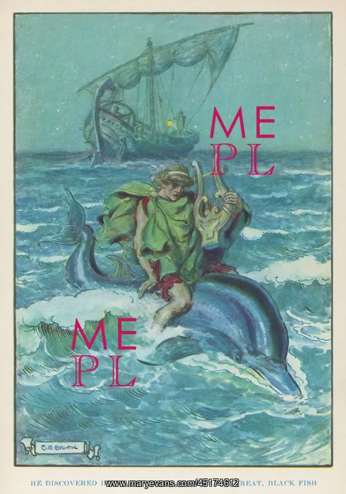 : ARION ON A DOLPHIN : ARION ON A DOLPHIN