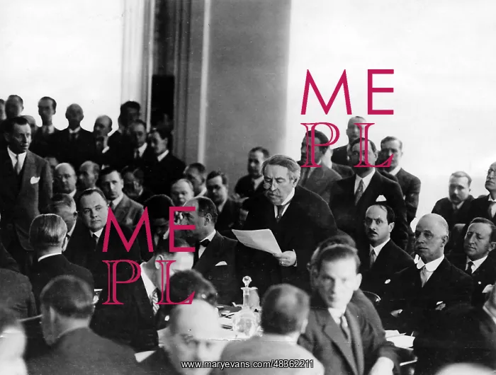 : Aristide Briand at the League of Nations in Geneva : Aristide Briand at the League of Nations in Geneva