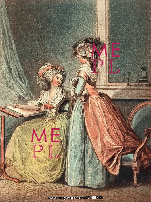 : Aristocratic Ladies, - circa 1770 : Aristocratic Ladies, - circa 1770