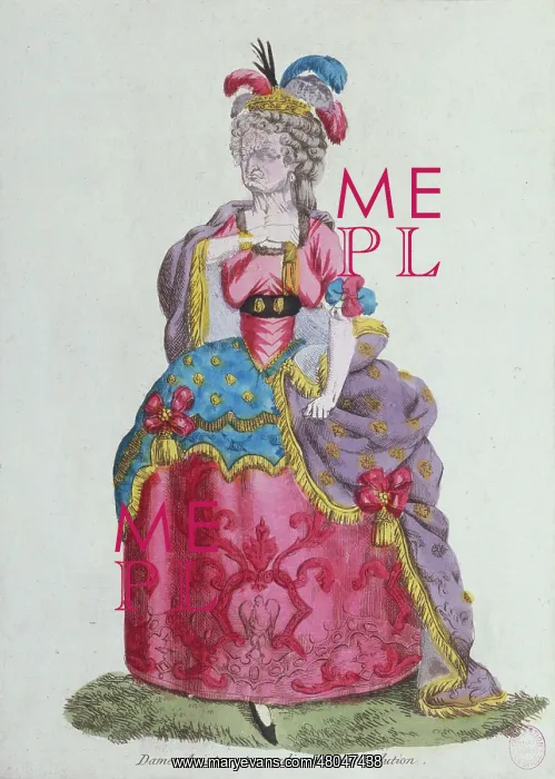 : Aristocratic Lady Cursing the Revolution : Aristocratic Lady Cursing the Revolution