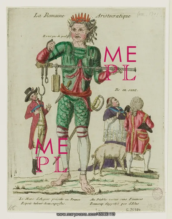 : The Aristocratic Roman (October 1789) : The Aristocratic Roman (October 1789)