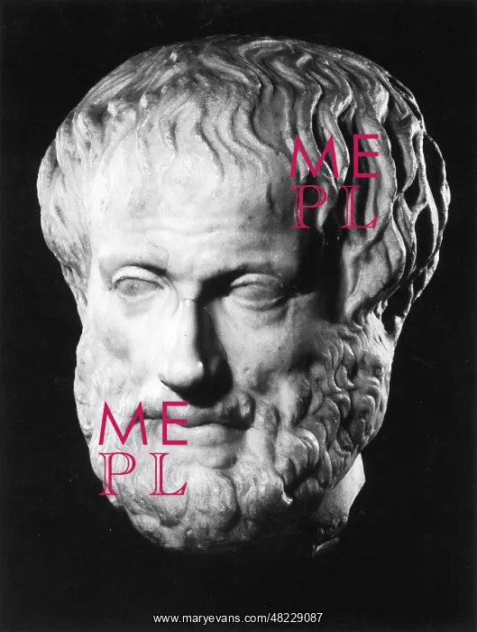 : Aristotle. Marble portrait of the Greek philosopher Aristotle : Aristotle. Marble portrait of the Greek philosopher Aristotle