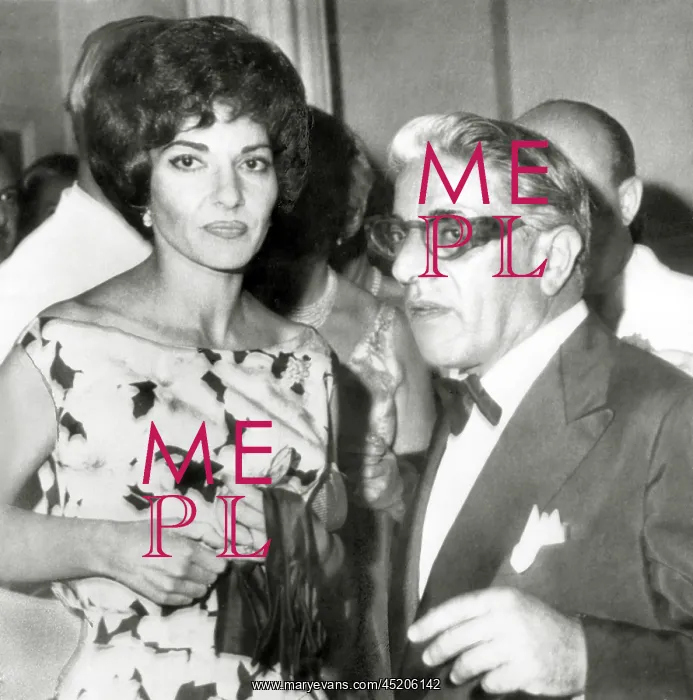 : ARISTOTLE ONASSIS, with opera star MARIA ? : ARISTOTLE ONASSIS, with opera star MARIA ?