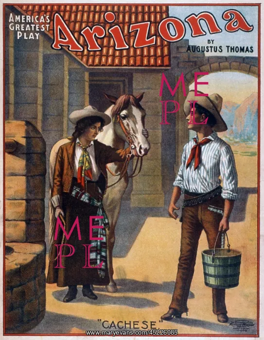 : ARIZONA, a play by Augustus Thomas (1857?1934) ? : ARIZONA, a play by Augustus Thomas (1857?1934) ?