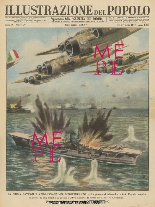 : ARK ROYAL ATTACKED : ARK ROYAL ATTACKED
