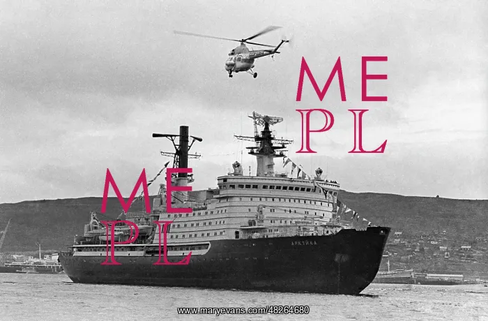 : Arktika nuclear-powered icebreaker, 1977 : Arktika nuclear-powered icebreaker, 1977