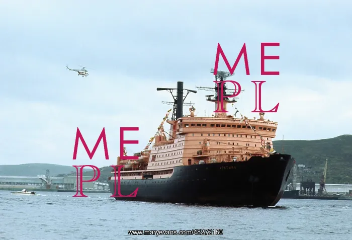 : Arktika nuclear-powered icebreaker, 1977 : Arktika nuclear-powered icebreaker, 1977