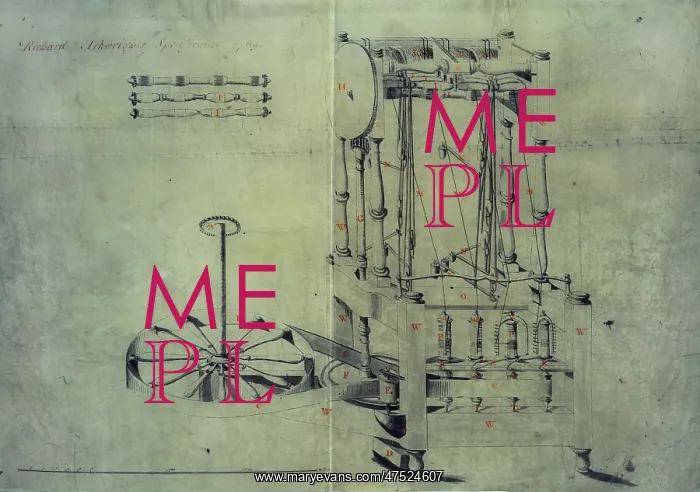 : Arkwright's spinning machine : Arkwright's spinning machine