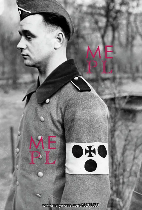 : Armband for disabled veterans, 1941 : Armband for disabled veterans, 1941