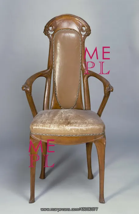  : Armchair. Hector Guimard (1867-1942). Armchair
