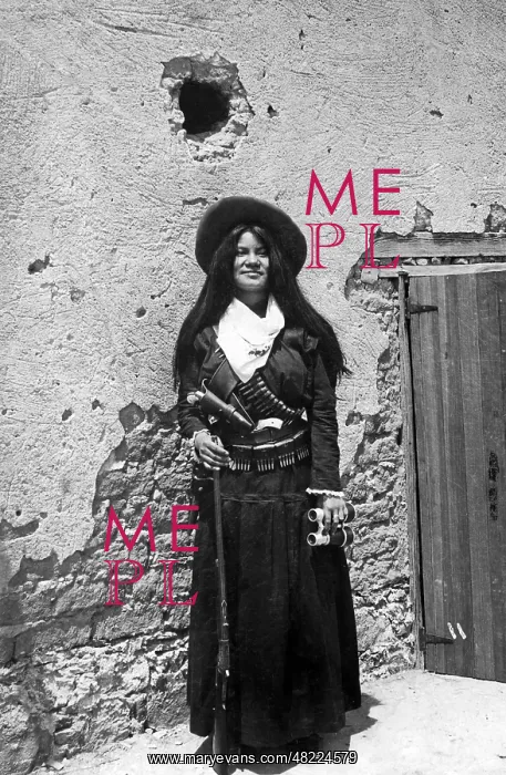 : Armed female Mexican, 1914 : Armed female Mexican, 1914