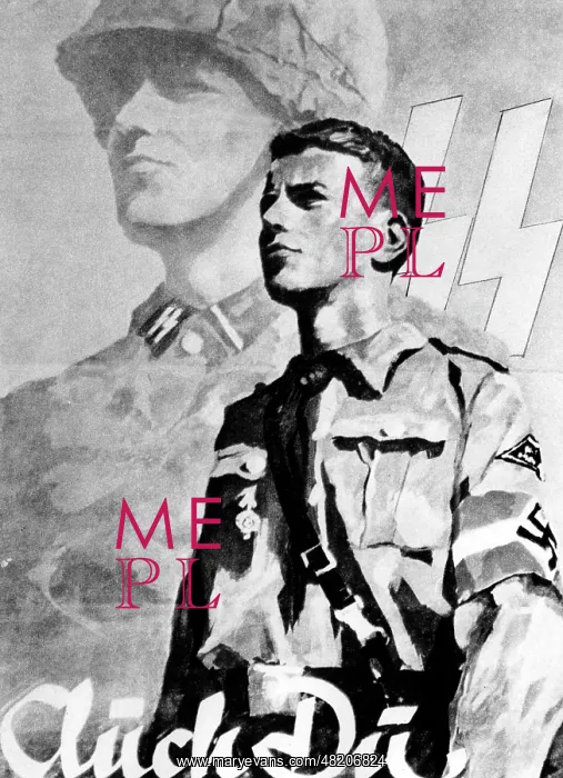 : Armed-SS advertisment of the 2nd World War : Armed-SS advertisment of the 2nd World War