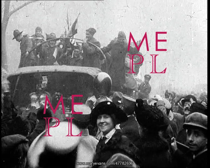 : Armistice. Crowds Celebrating Victory In Paris, French Third Republic : Armistice. Crowds Celebrating Victory In Paris, French Third Republic