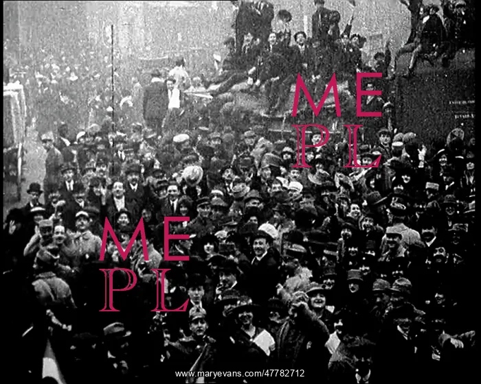 : Armistice. Crowds Celebrating Victory In Paris, French Third Republic : Armistice. Crowds Celebrating Victory In Paris, French Third Republic