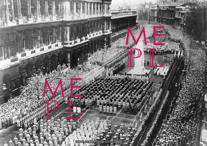  : Armistice celebration in London, 1936
