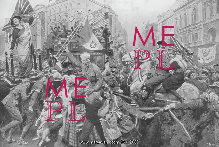: Armistice Week Rejoicings in the West End : Armistice Week Rejoicings in the West End