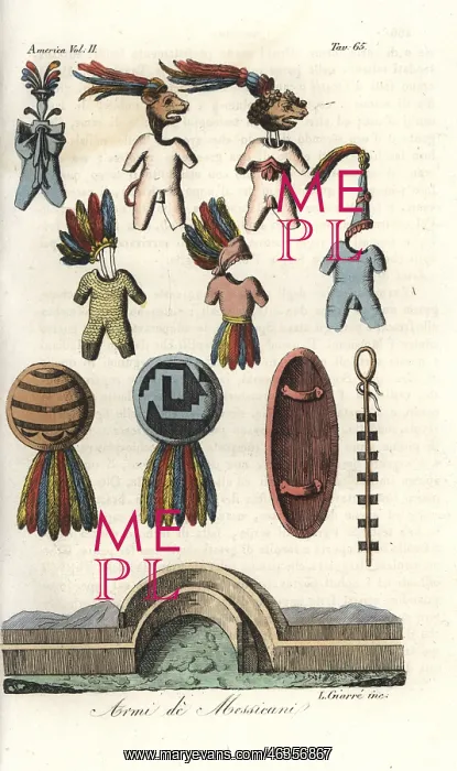 : Armor and weapons of the Mexicans (Aztecs) : Armor and weapons of the Mexicans (Aztecs)