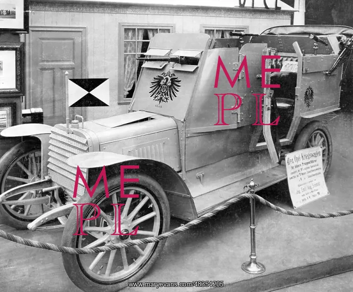 : Armored car from Opel, 1906 : Armored car from Opel, 1906