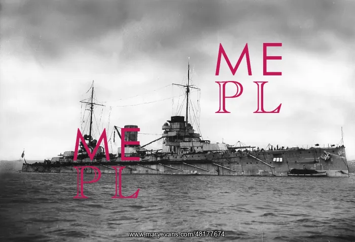 : The armored cruiser SMS Goeben, 1912 : The armored cruiser SMS Goeben, 1912