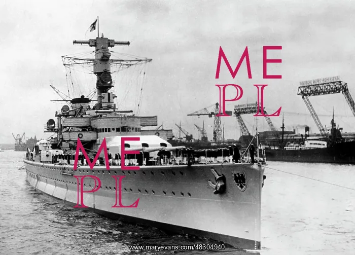 : Armored ship Germany, 1934 : Armored ship Germany, 1934