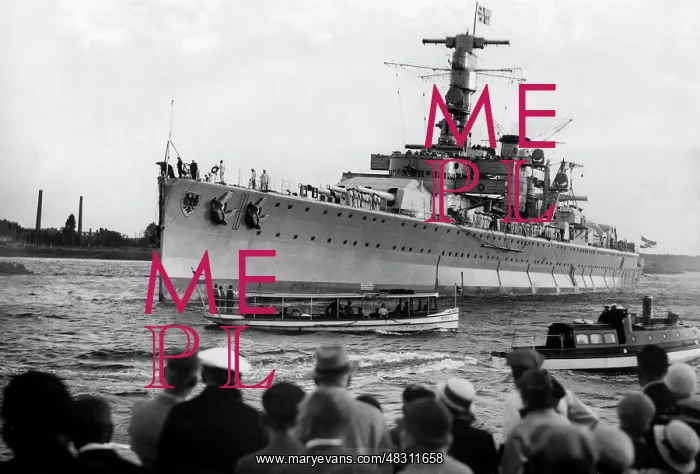 : Armored ship Germany, 1934 : Armored ship Germany, 1934