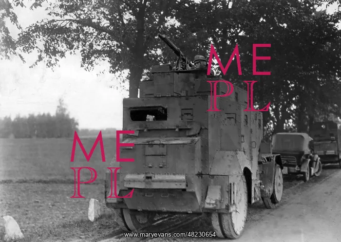 : An armored vehicle, 1925 : An armored vehicle, 1925