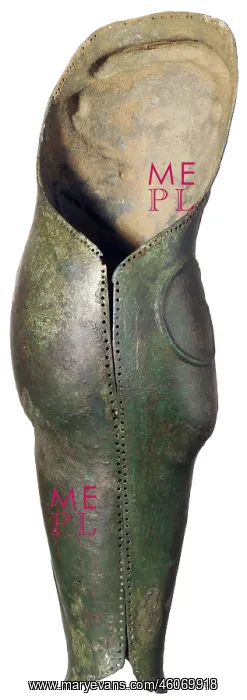  : Armour, left greave