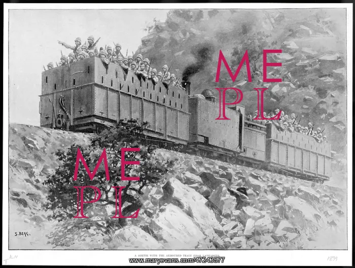 : Armoured Train from Ladysmith 1899 : Armoured Train from Ladysmith 1899