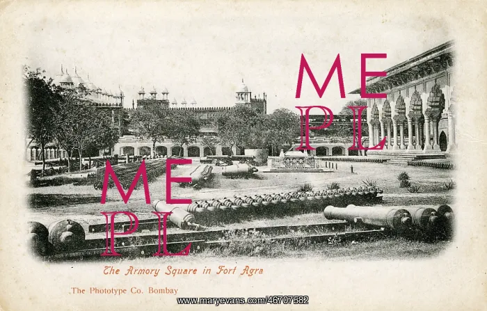 : The Armoury Square, Fort Agra, Agra, India : The Armoury Square, Fort Agra, Agra, India