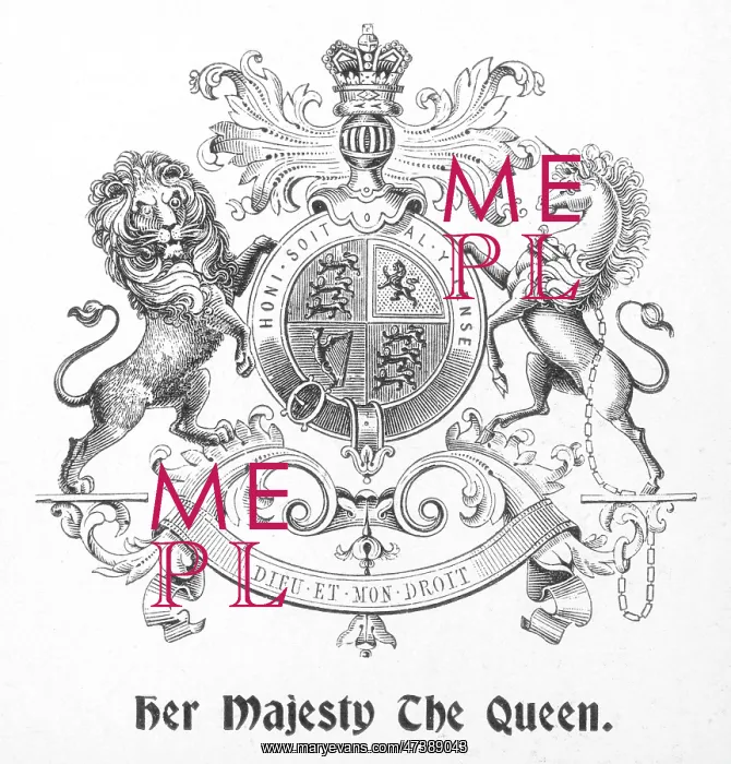 : ARMS OF QUEEN ALEXANDRA : ARMS OF QUEEN ALEXANDRA