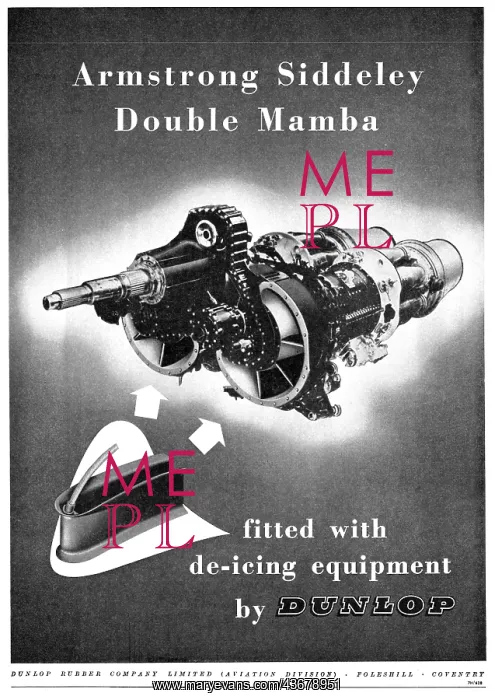 : Armstrong Siddeley Double Mamba : Armstrong Siddeley Double Mamba
