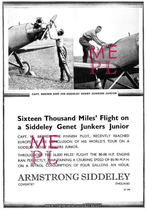  : Armstrong Siddeley Genet Major Junkers Junior