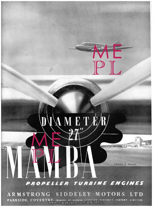 : Armstrong Siddeley Mamba : Armstrong Siddeley Mamba