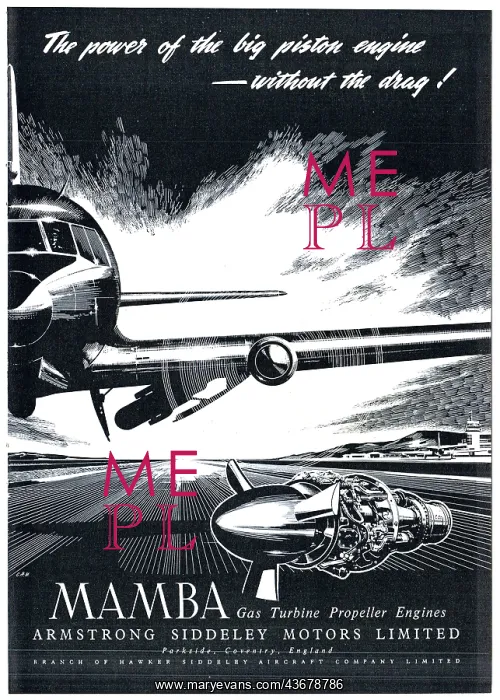 : Armstrong Siddeley Mamba : Armstrong Siddeley Mamba