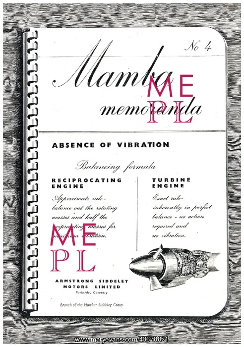 : Armstrong Siddeley Mamba : Armstrong Siddeley Mamba
