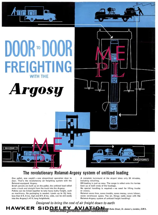 : Armstrong Whitworth (Hawker Siddeley) Argosy : Armstrong Whitworth (Hawker Siddeley) Argosy