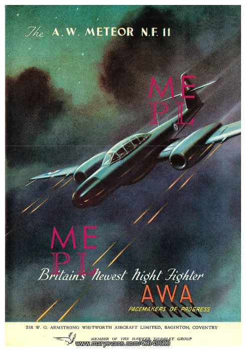 : Armstrong Whitworth Meteor NF11 : Armstrong Whitworth Meteor NF11