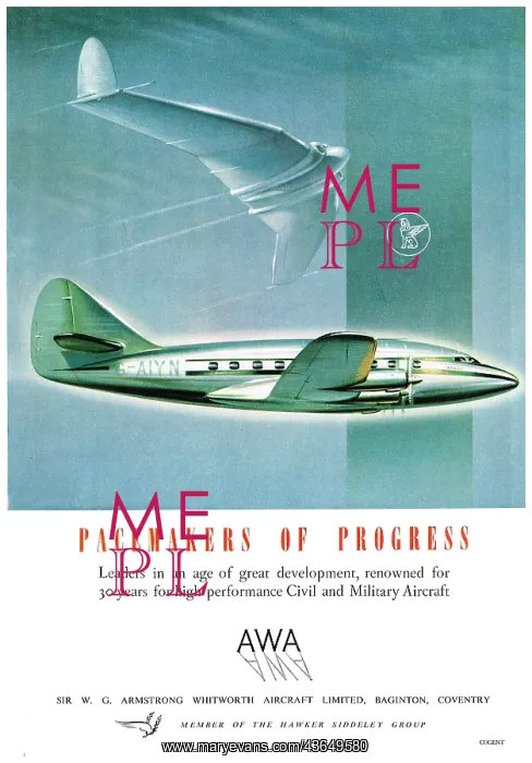 : Armstrong Whitworth Pacemakers Of Progress : Armstrong Whitworth Pacemakers Of Progress