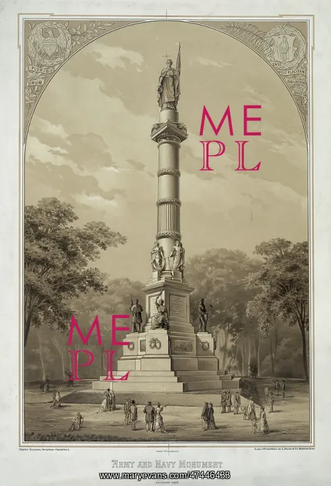 : Army and Navy monument on the Boston Common, erected 1877 : Army and Navy monument on the Boston Common, erected 1877