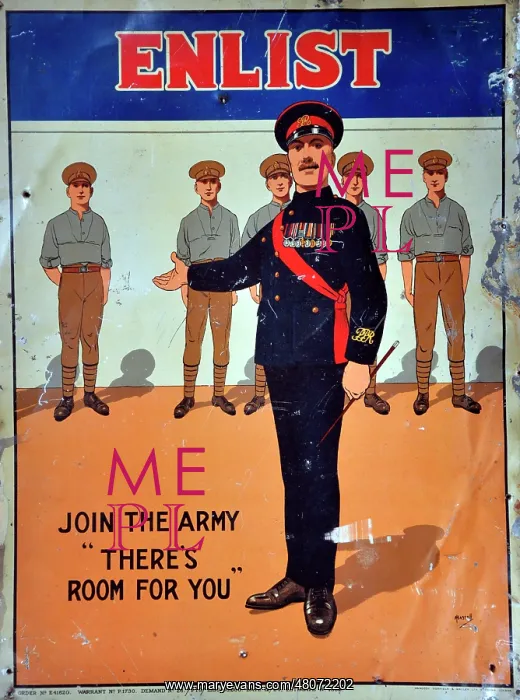 : Army recruitment poster - Enlist : Army recruitment poster - Enlist
