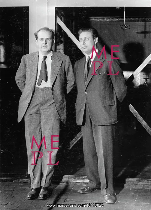 : Arno Brasch and Fritz Lange : Arno Brasch and Fritz Lange