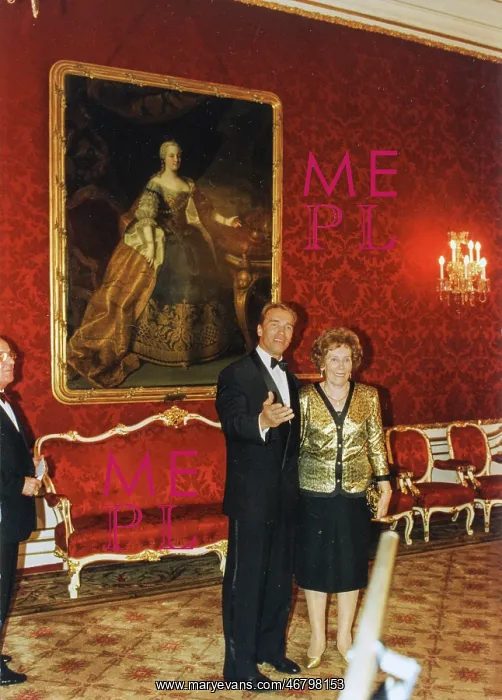 : Arnold Schwarzenegger at reception by Thomas Klestil : Arnold Schwarzenegger at reception by Thomas Klestil