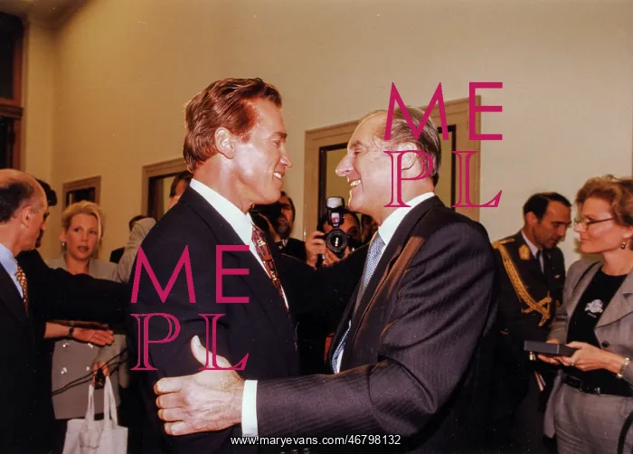 : Arnold Schwarzenegger and Thomas Klestil : Arnold Schwarzenegger and Thomas Klestil