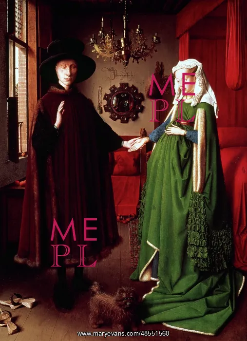: The Arnolfini Portrait by Van Eyck : The Arnolfini Portrait by Van Eyck