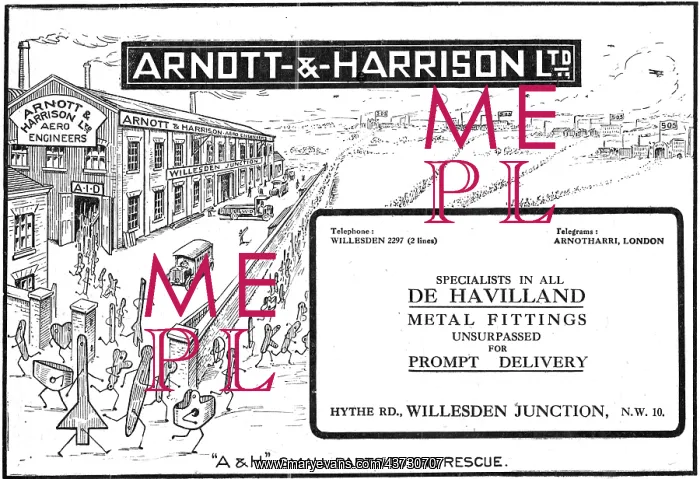: Arnott & Harrison Aeronautical Engineers : Arnott & Harrison Aeronautical Engineers