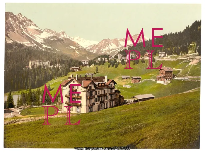 : Arosa, the Seehof, Grisons, Switzerland : Arosa, the Seehof, Grisons, Switzerland