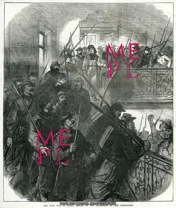 : Arrest of the Archbishop of Paris; Paris Commune 1871 : Arrest of the Archbishop of Paris; Paris Commune 1871