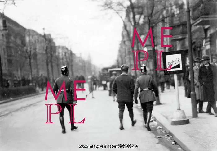 : Arrest of a protester by policemen, 1929 : Arrest of a protester by policemen, 1929