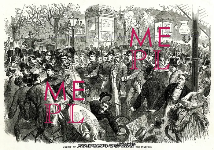 : Arrest of a suspected Prussian spy; Franco-Prussian War : Arrest of a suspected Prussian spy; Franco-Prussian War