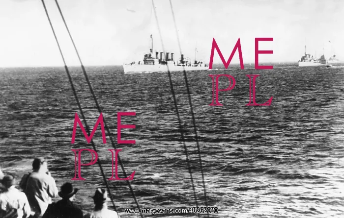 : Arrival of American warships in England, 1940 : Arrival of American warships in England, 1940